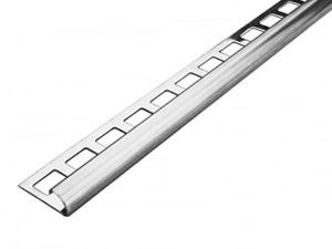 Profilé 1/4 rond inox 10mmx250cm