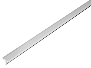 Profilé de séparation T-FLOOR alu anodisé argent 14mmx250cm