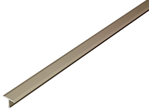 Profilé de séparation T-FLOOR alu anodisé titane 14mmx 250cm