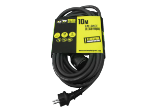 Prolongateur Pro 10m 3G2.5 HO7RNF IP44 - Câble caoutchouc