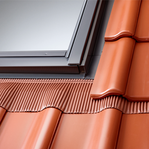 Raccord Velux 78x98 MK04 EDW 0700C2 Rouge-Brun