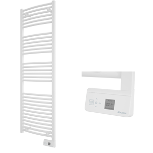 Radiateur sèche-serviettes électrique GORELI Digital 750W Blanc