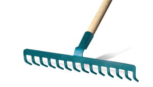 Rateau forgé 14 dents emmanché