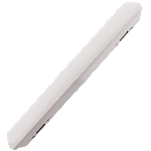 Réglette étanche simple 60cm IP65 LED 10W 1200lm 4000K (fixation incluse)