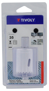 Scie cloche bi-métal HSS Ø35mm 1 lame - usage courant