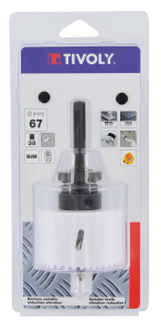 Scie cloche bi-métal SDS+ Ø67mm 1 lame - usage courant