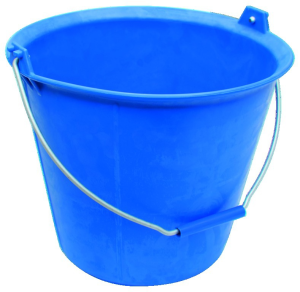 Seau Pro BLEU 13L poignée + ergots - TALIAPLAST