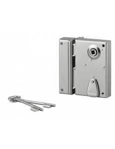 Serrure grille/portail PDT 1/2 tour - Gauche - 70x110mm FDS