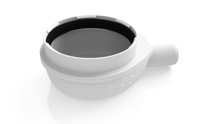 Siphon horizontal pour receveur douche à carreler JACKOBOARD Aqua - grille en acier inox brossé 4512007