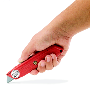 Couteau de sécurité lame rétractable