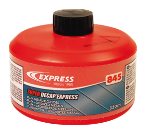 Décapant zinc 845 SUPER DECAP'EXPRESS - - préconisé sur métaux oxydés - 320ml