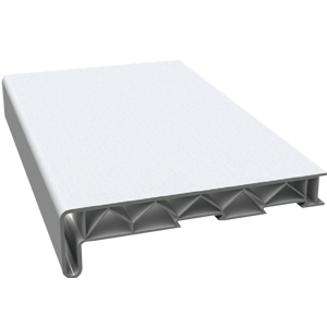 Tablette d'appui de fenetre blanc casse, l.35 x l.35 x h.7,5 cm -  Mr.Bricolage