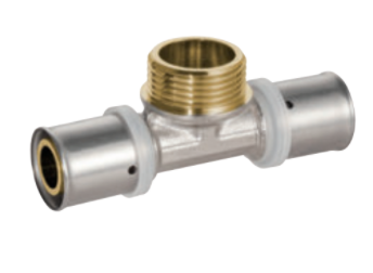 Té Multicouche à sertir Ø20 M15x21