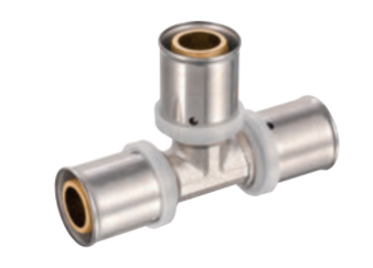 Té égal Multicouche à sertir Ø16