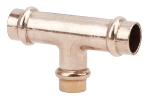 Té réduit à sertir tube cuivre Ø12-14