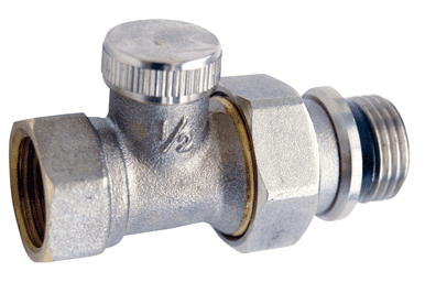 Té de réglage 1/2 nickelé - TR15N