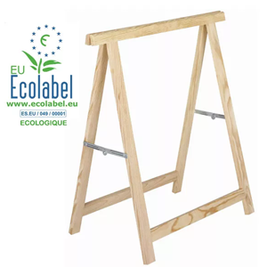 Tréteau pin ECO H.74xl.73,5cm