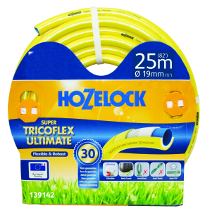 Tuyau d'arrosage 25m Ø19mm gamme PRO Hoz Hozelock série Tricoflex ULTIMATE