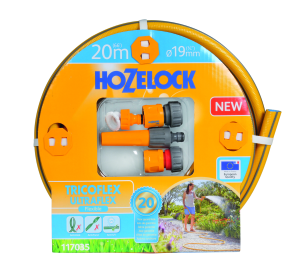 Tuyau d'arrosage 20m Ø19mm + Accessoires Hozelock série Tricoflex ULTRAFLEX