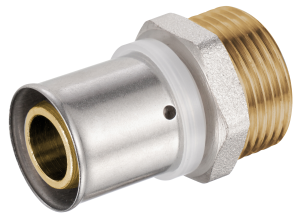 Union Multicouche à sertir Ø20 M15x21