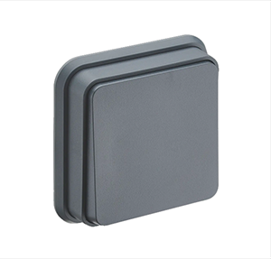 Va-et-vient étanche IP55 CYKLONE encastré anthracite