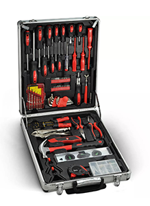 Valise/trolley à outils - 130 pces FISCHER DAREX