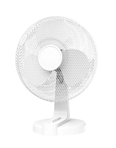 Ventilateur de table blanc 40cm 45W