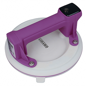 Ventouse à pompe électrique Sidamo Ø200mm capacité 140kg blanche