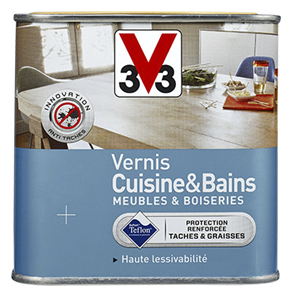 Vernis Cuisine & Bains Brillant Incolore 0,5L V33