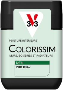 Peinture COLORISSIM Satin 0,075L Vert d'Eau Testeur