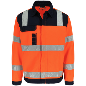 Veste haute-visibilité HYDROS orange/ bleu marine Taille M HEROCK