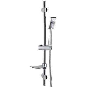 Kit douche 1 jet CHIC barre Ø25 flexible métal