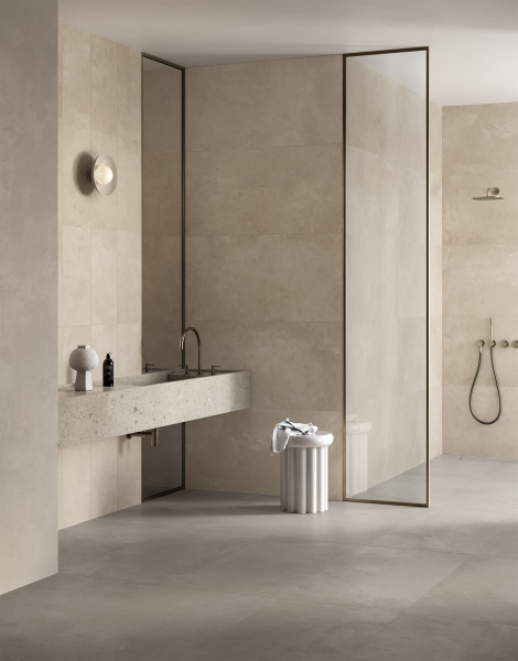 Grès cérame Framework Concrete Beige 60x60cm rectifié R10 - Carton 1,44m2 - Zoom2