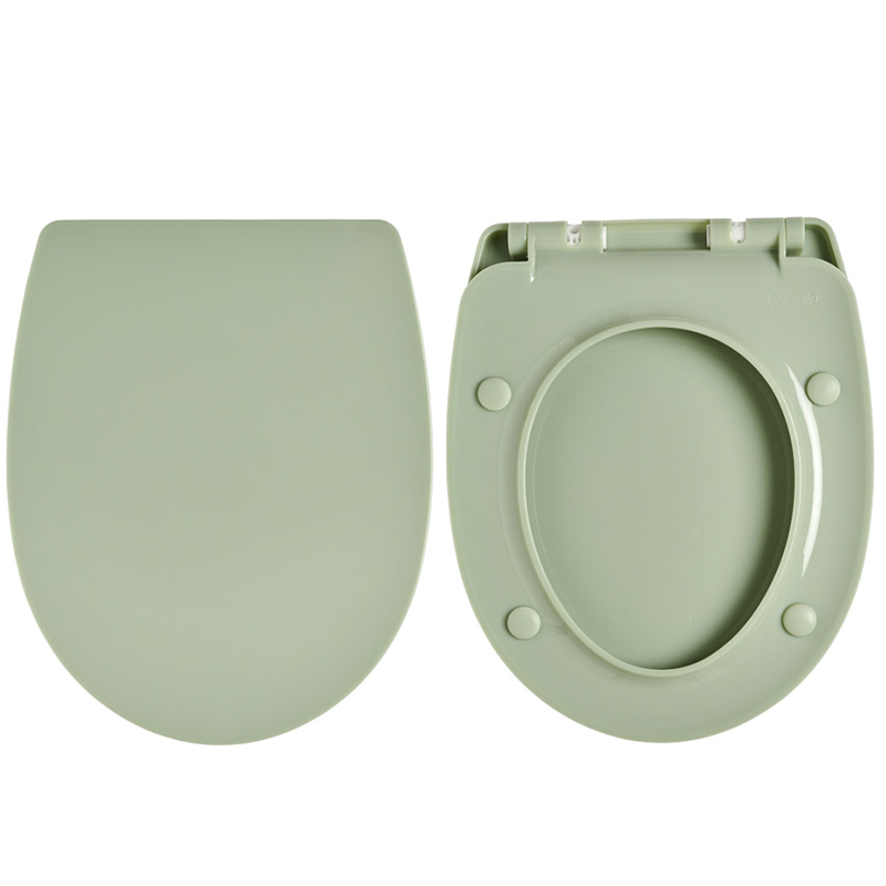 Abattant MARBELLA vert sauge thermoplastique - déclipsable VISSERIE INOX - 20724244 - Zoom2