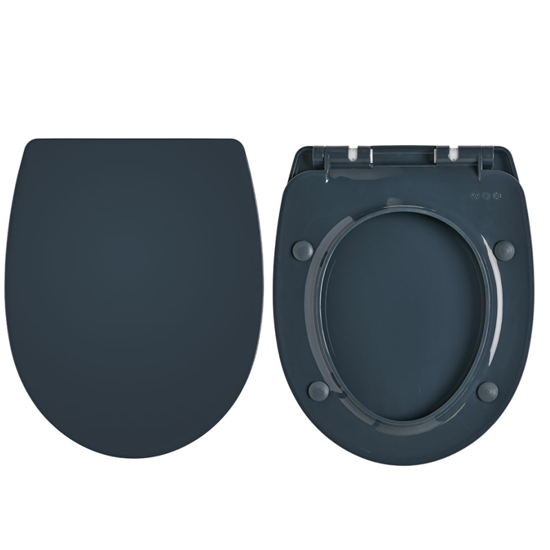 Abattant MARBELLA gris ardoise thermoplastique - déclipsable VISSERIE INOX - 20724245 - Zoom2