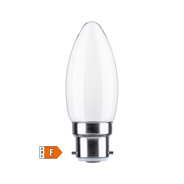 Ampoule LED standard 230V B22 flamme opale 470lm 4,7W 2700K - Zoom2
