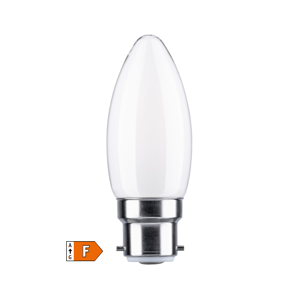 Ampoule LED standard 230V B22 flamme opale 470lm 4,7W 4000K - Zoom2