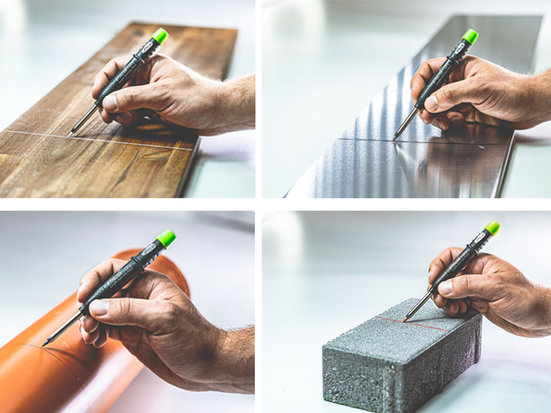 Crayon PICA DRY  3030 pointe télescopique graphite - Zoom2