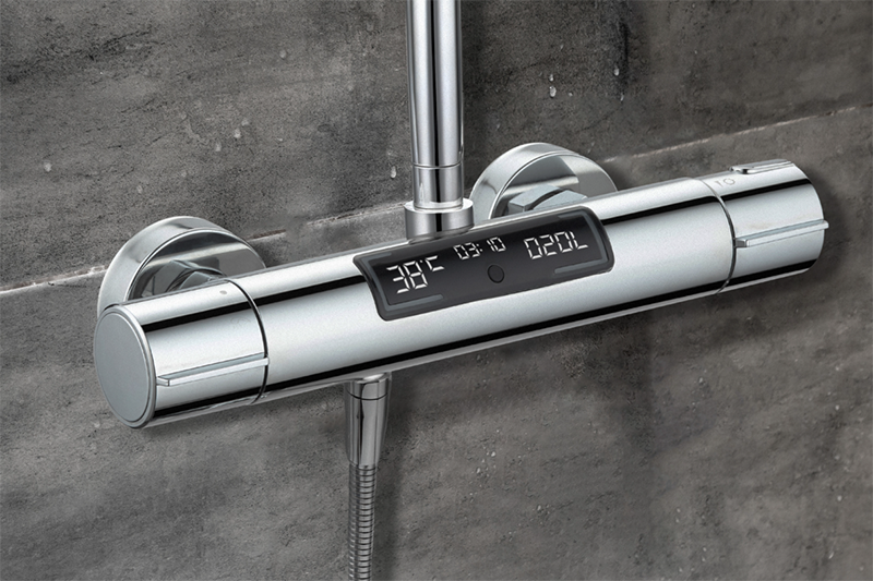 Mitigeur douche thermostatique Chromé EKOGEST XL - 4002213 - Zoom2