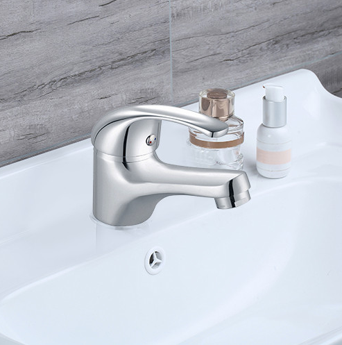 Mitigeur lavabo CARDIFF Chromé - 4052850 - Zoom2