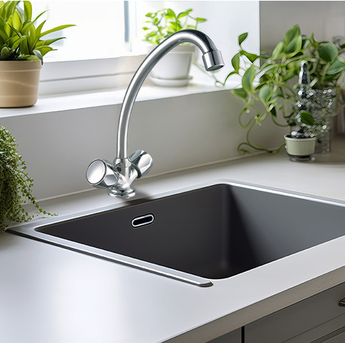 Melangeur Evier KONFORT Chromé - 4053093 - Zoom2