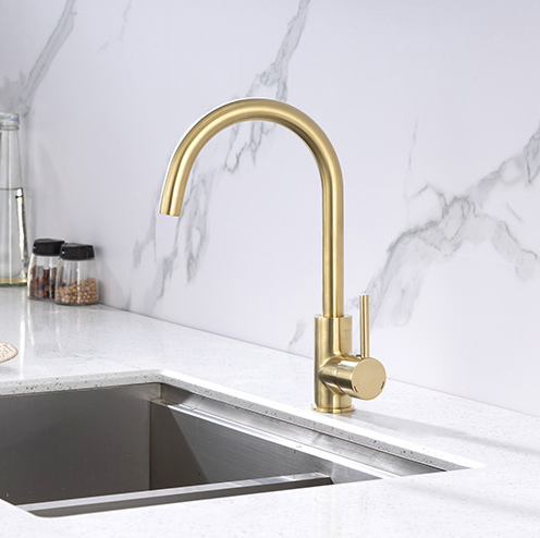 Mitigeur évier ILO Laiton brossé - revêtement PVD - 4060930 - Zoom2