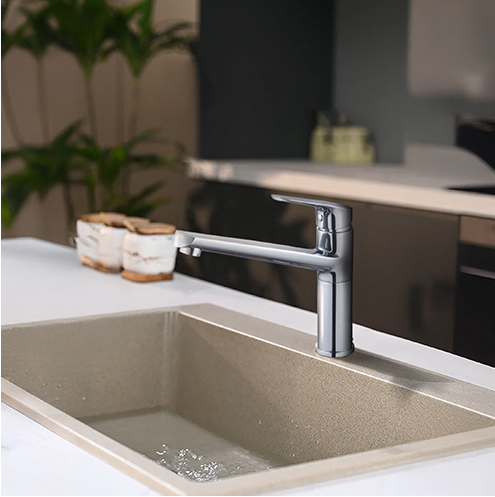 Mitigeur évier bas SOKAR Chromé - RAPID FIX - 4064167 - Zoom2