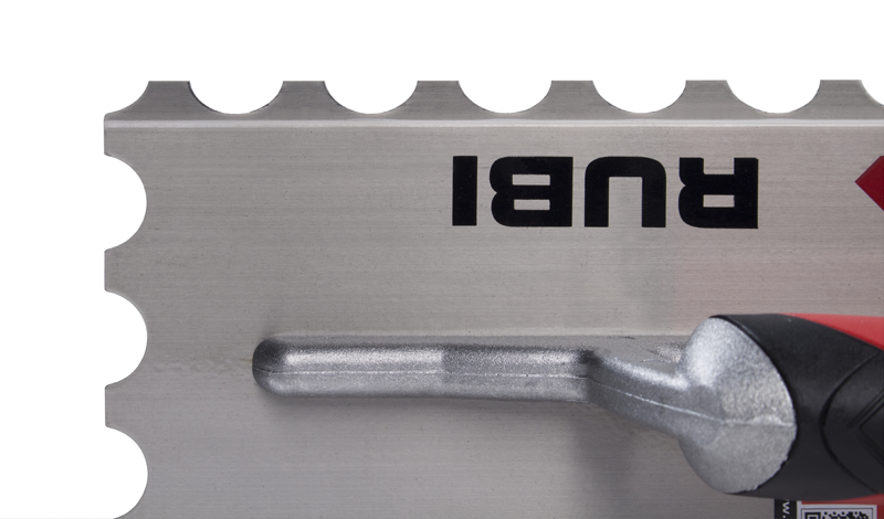 Peigne acier 28cm (R10) dents à 45° - Zoom2