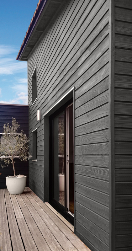 Peinture BOIS COLOR Mat Profond Gris Carbone 1L - Zoom2