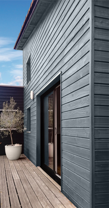 Peinture BOIS COLOR Mat Profond Gris Platine 1L - Zoom2