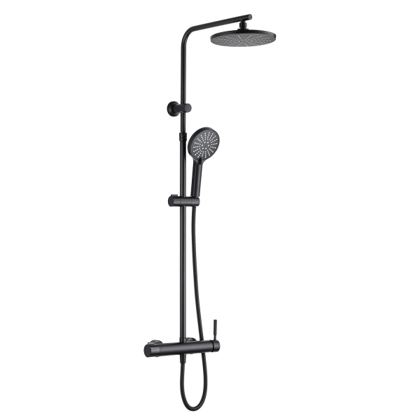 Colonne de douche HERA Noire - Mitigeur mécanique 4500321 - Zoom2