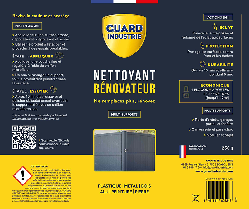 Nettoyant rénovateur multi-matériaux 250g - Zoom2