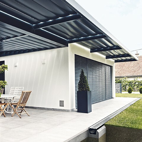 Caniveau MEAPARK 1000x132x90 + grille passerelle acier classe A15 FDS - Zoom2