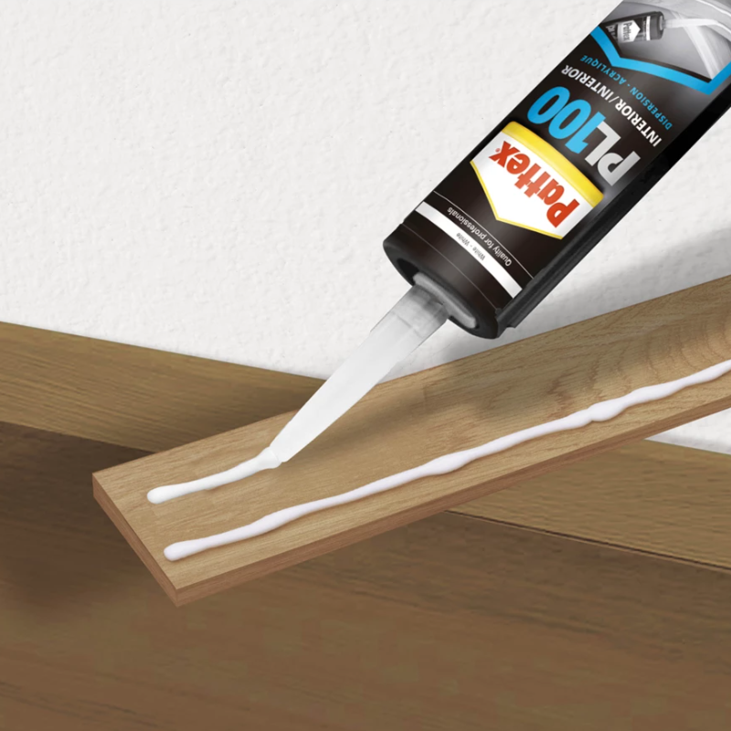 Colle acrylique PATTEX PL100/PRO100 intérieur Blanc 380g - Zoom2